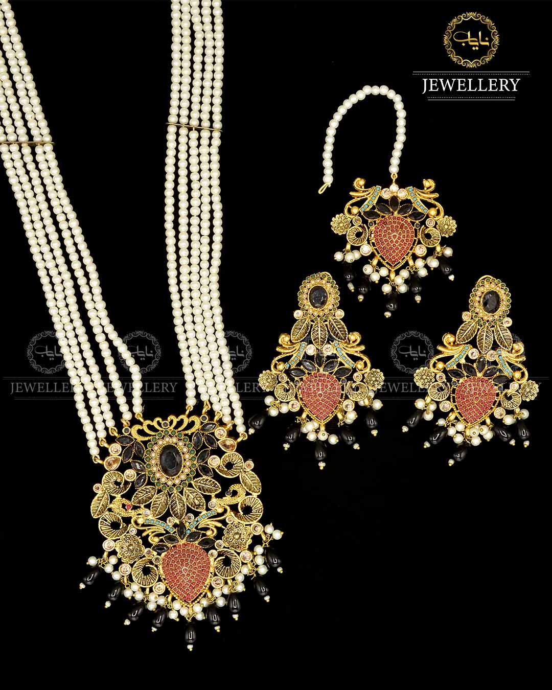 Noratan Bridal Mala set NJ- 1682
