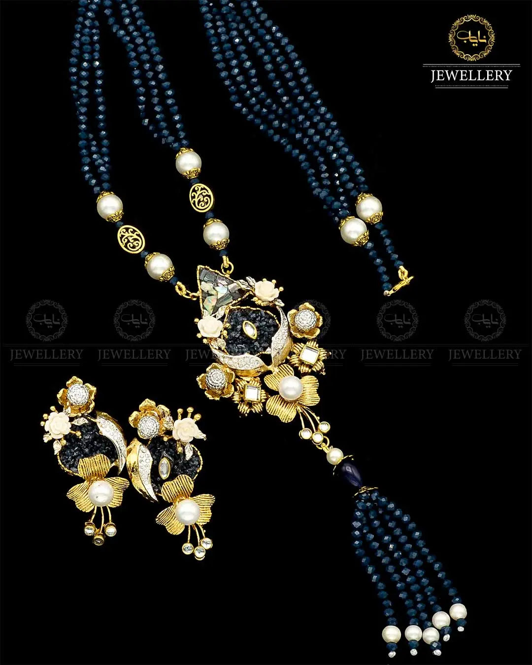 Turkish Designer Crush Mala set NJ-1790