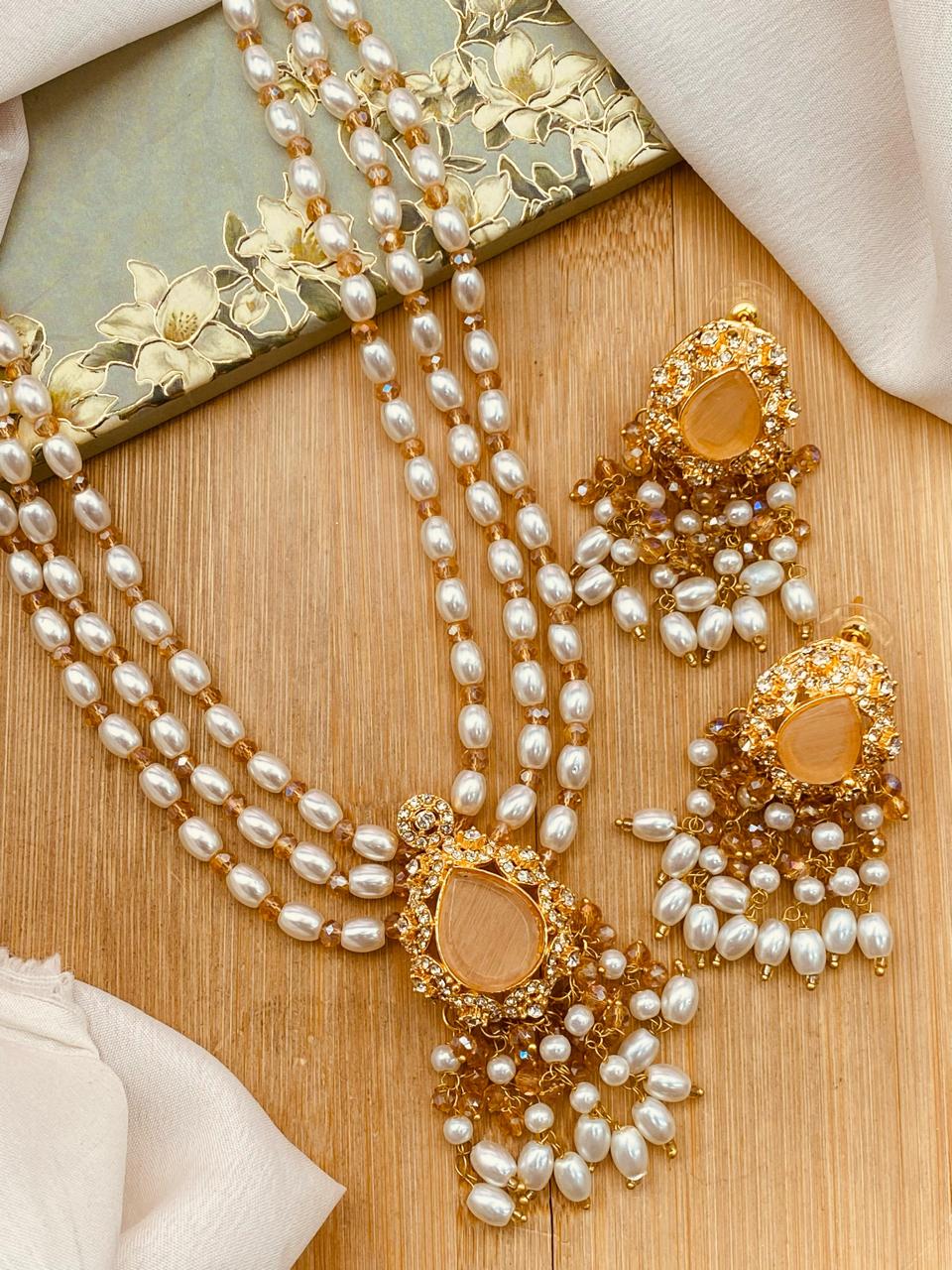 NAQSH Zarcon Mala set-2505-Golden