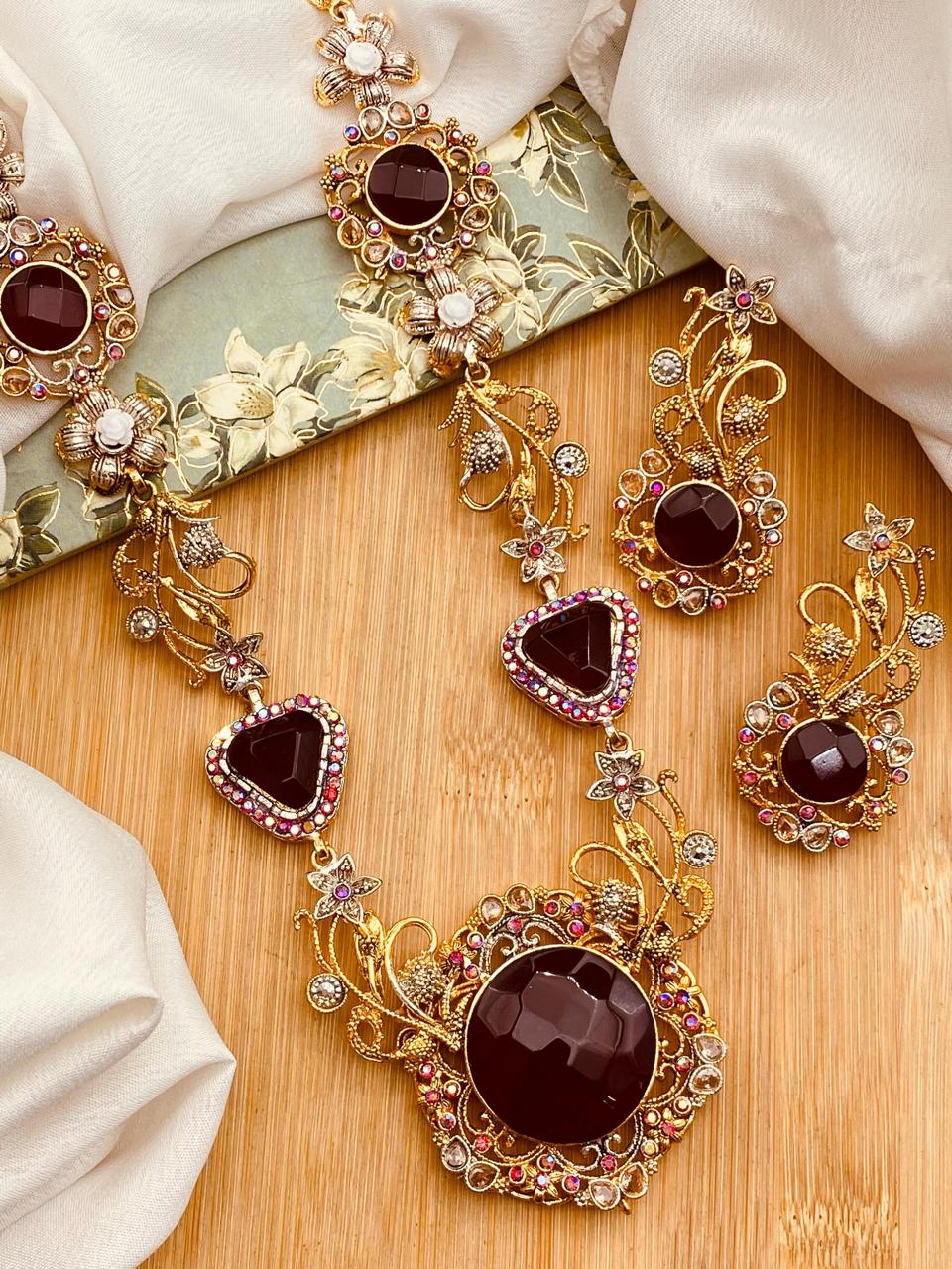 Turkish Dimond Cut Mala set-2655