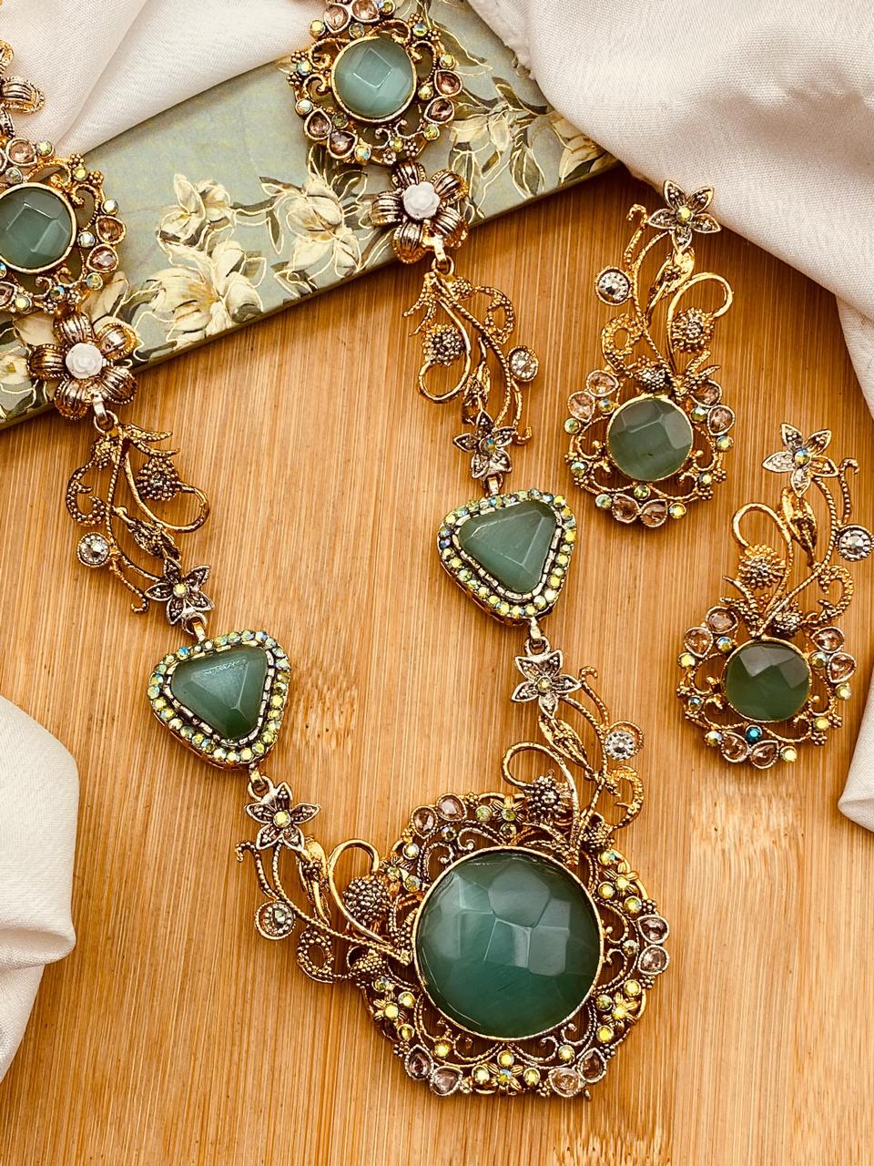 Turkish Dimond Cut Mala set-2655