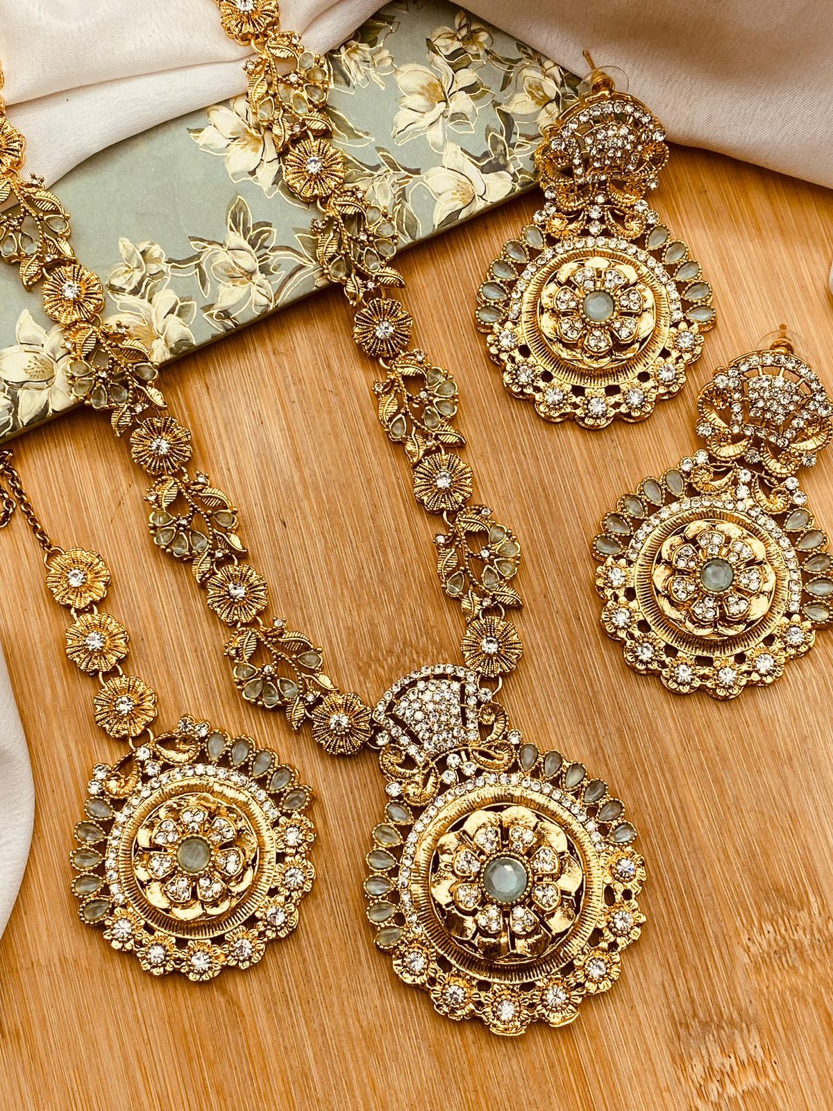Turkish Mala set Golden-2819