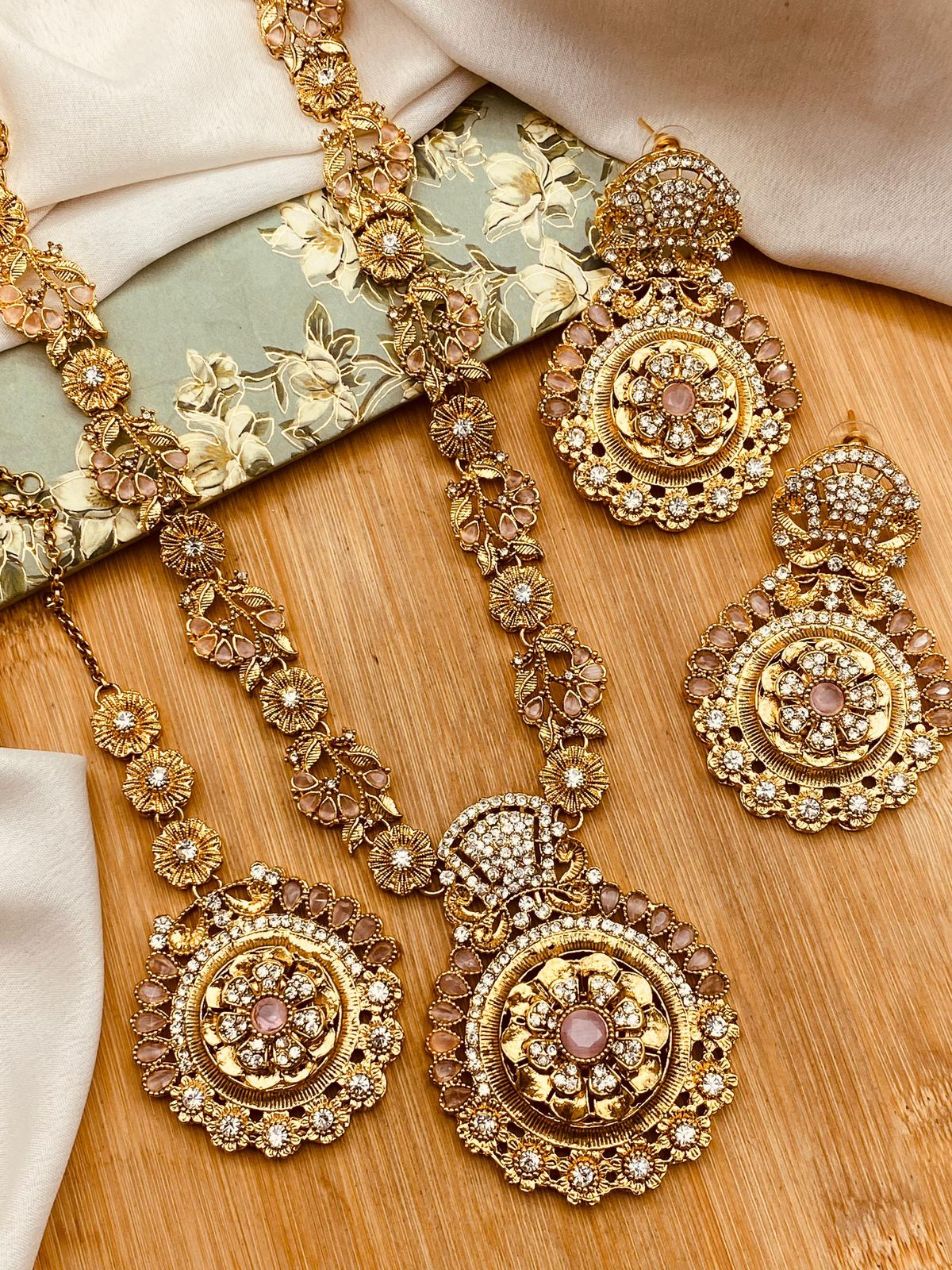 Turkish Mala set Golden-2819