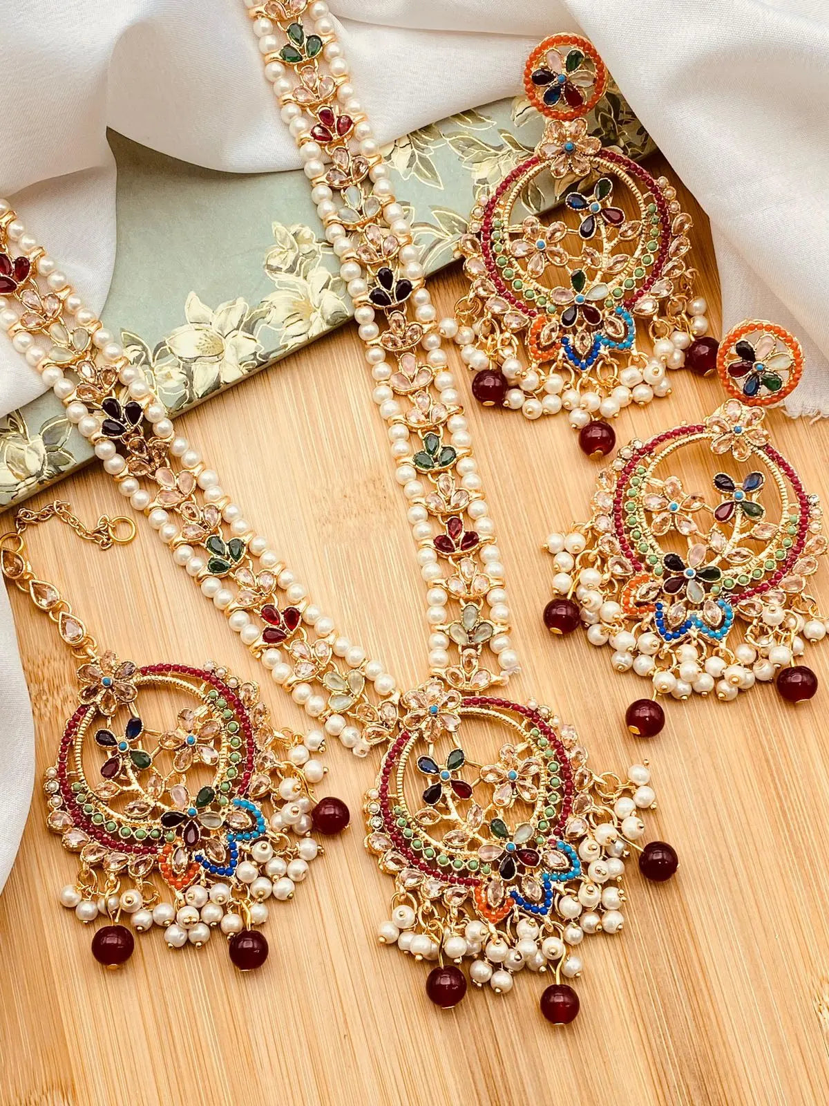 Zarcon Mala set with Hoops & Tika NJ-1919-M