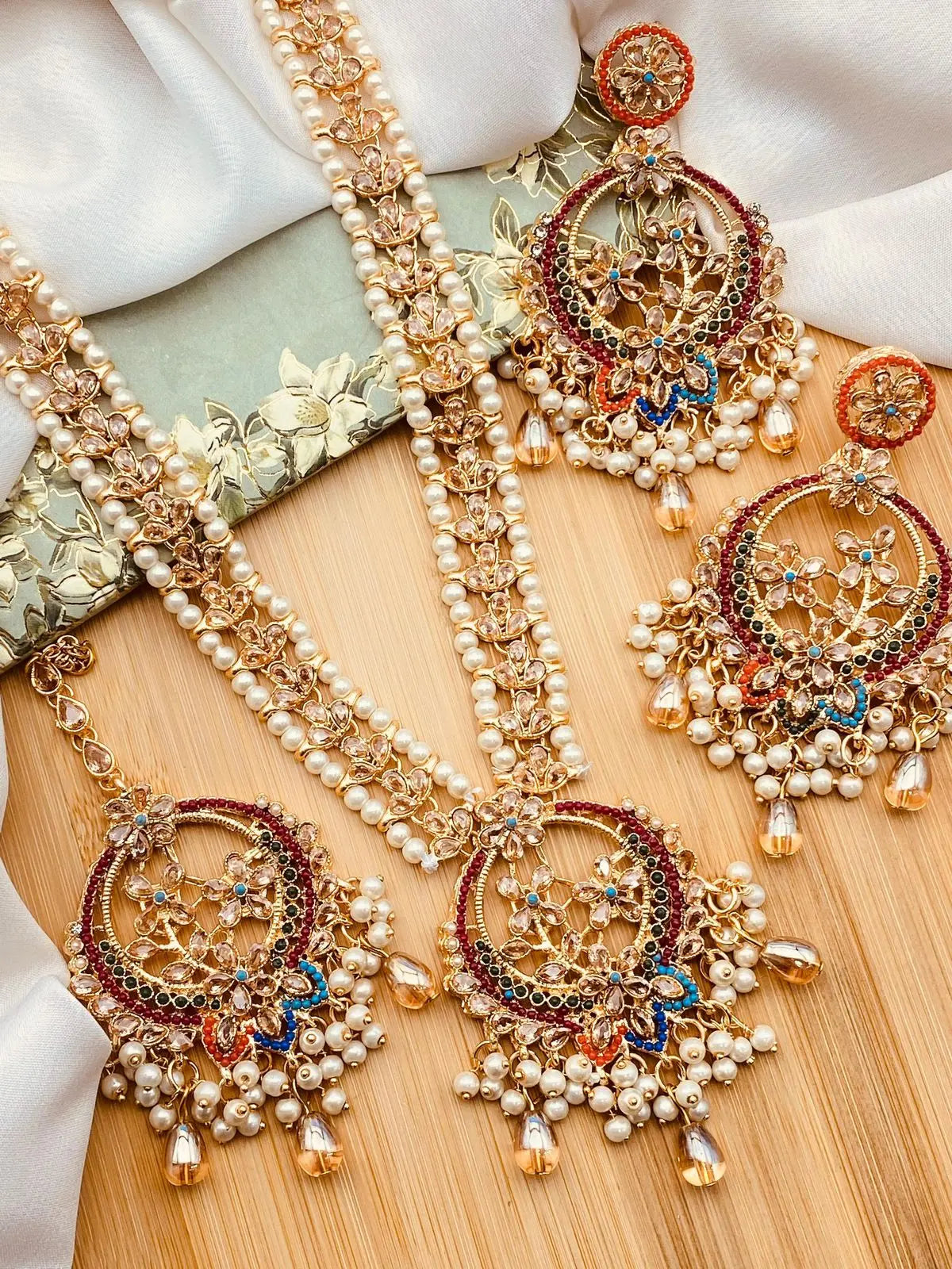 Zarcon Mala set with Hoops & Tika NJ-1919-M