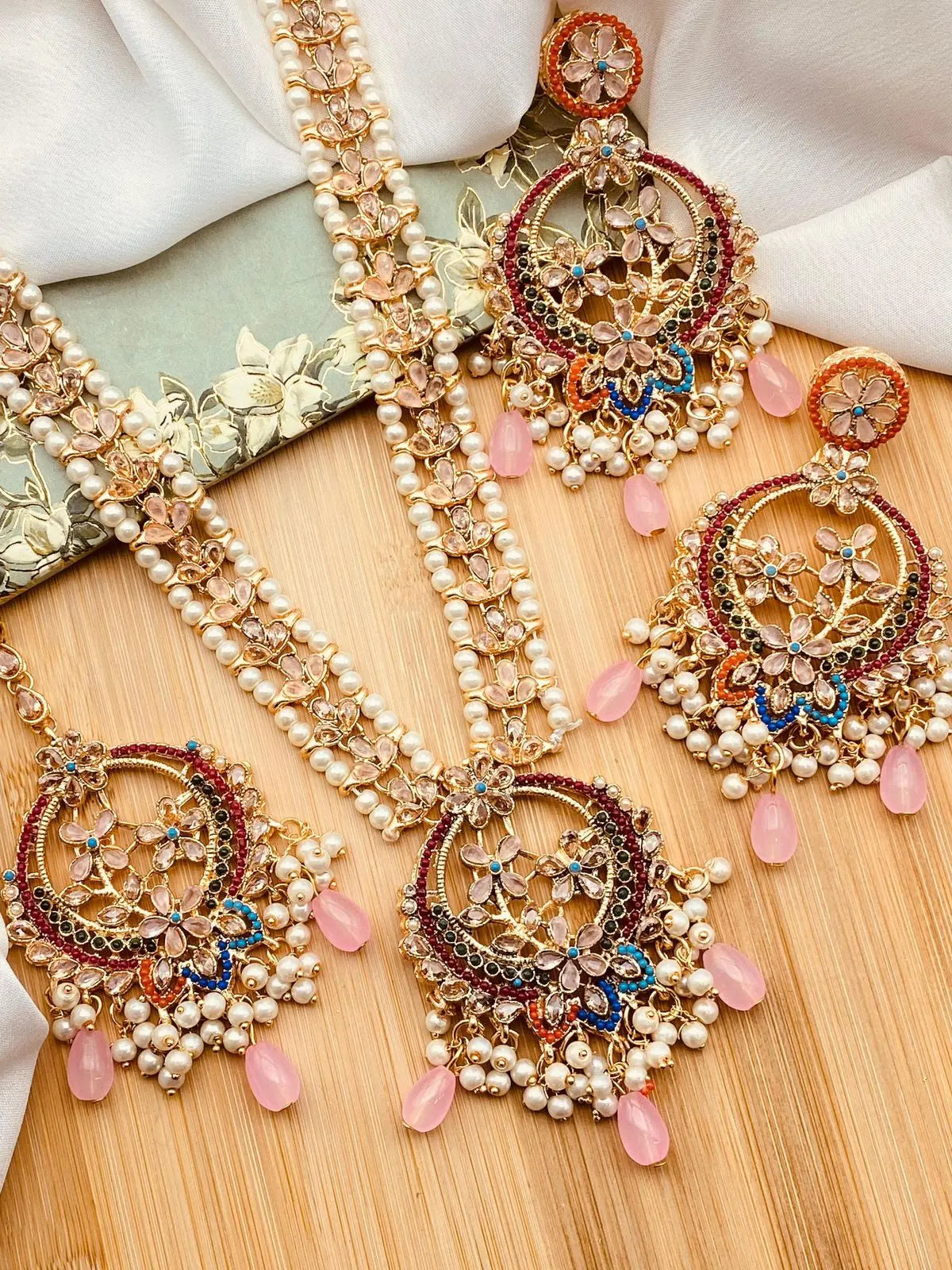 Zarcon Mala set with Hoops & Tika NJ-1919-M