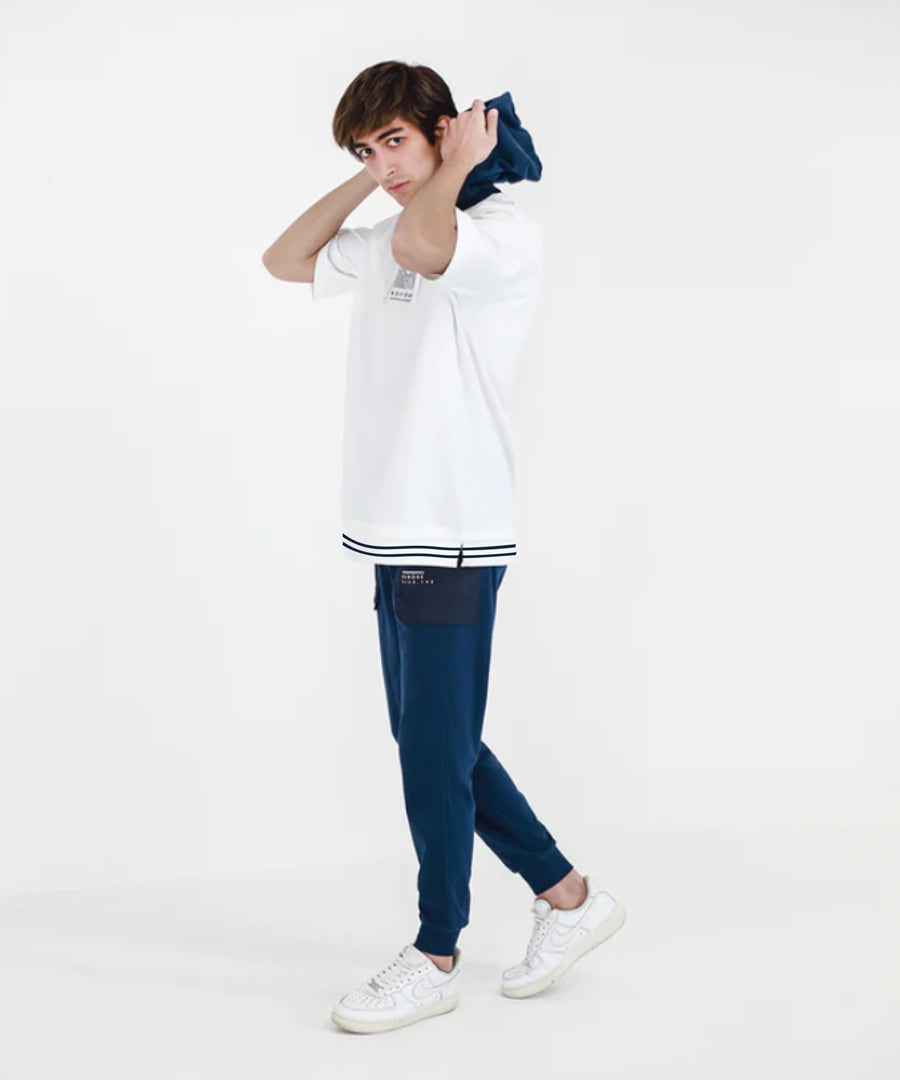 Men's Contrast Hood Tee