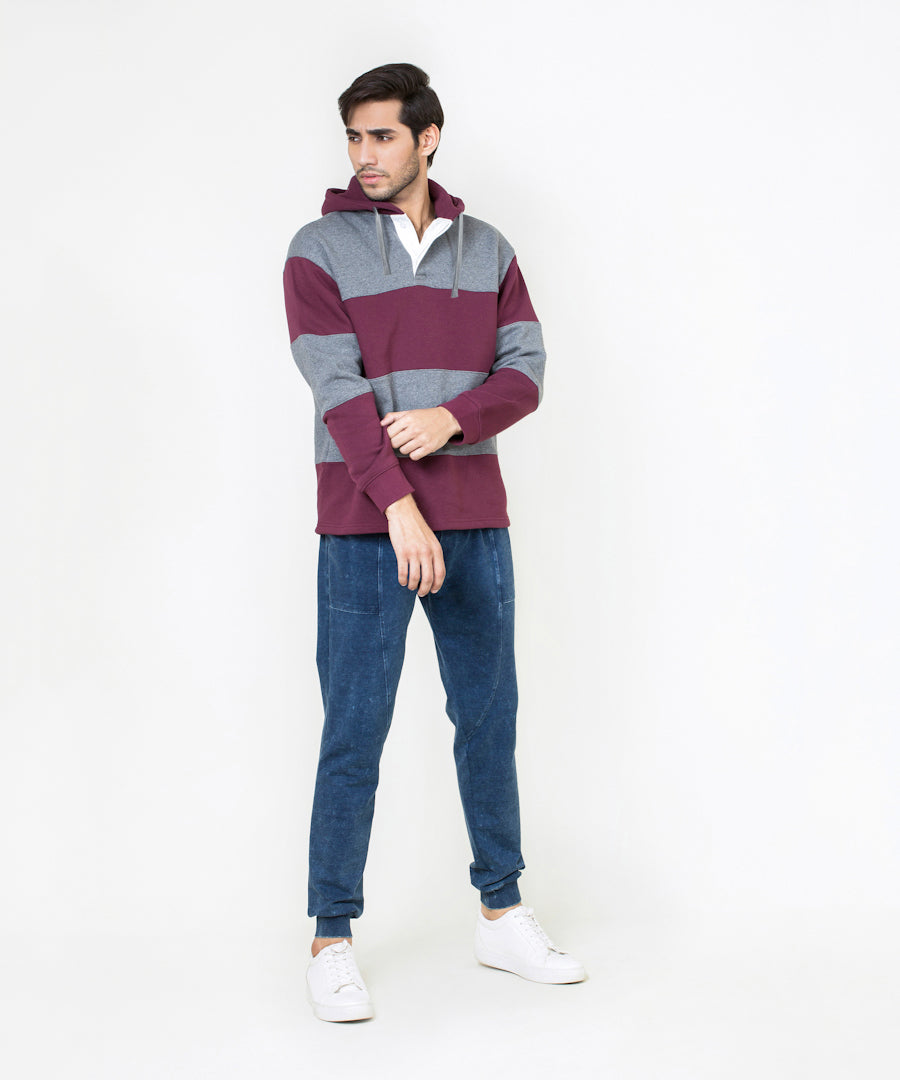 Men's Color Block Hoodie