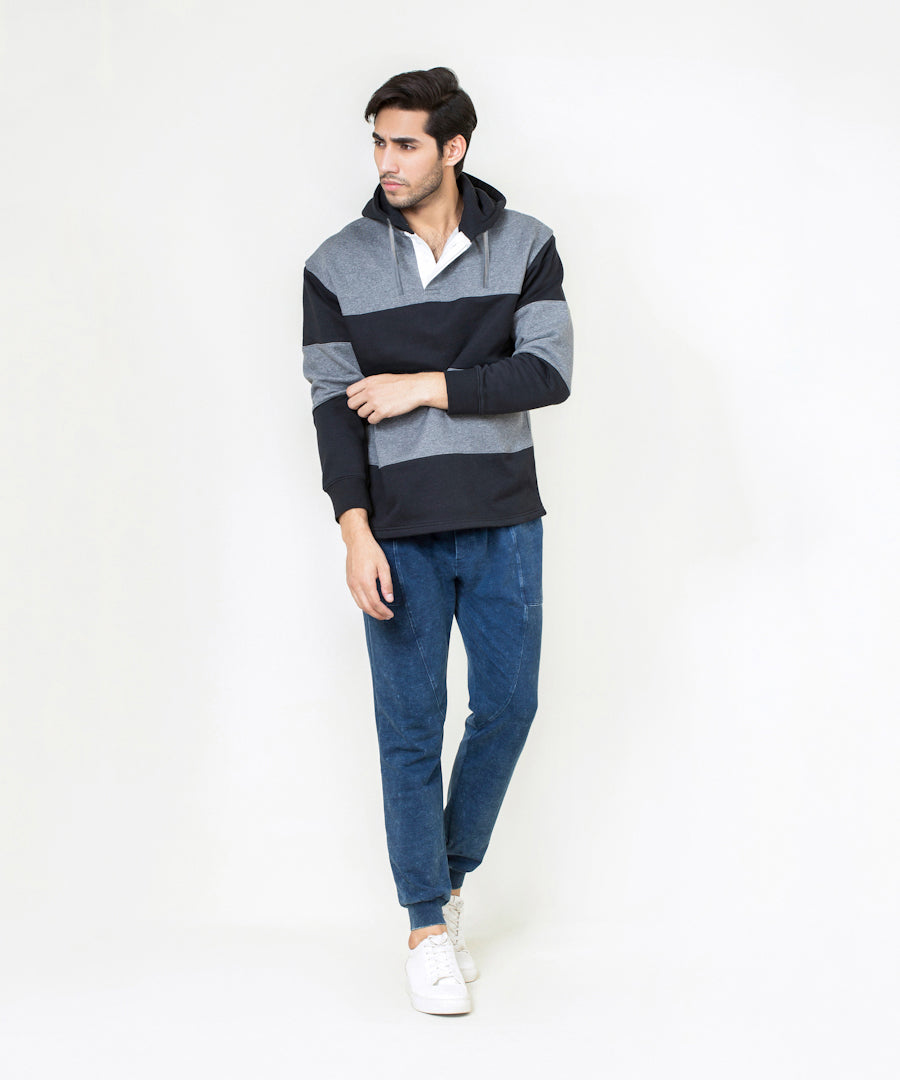 Men's Color Block Hoodie