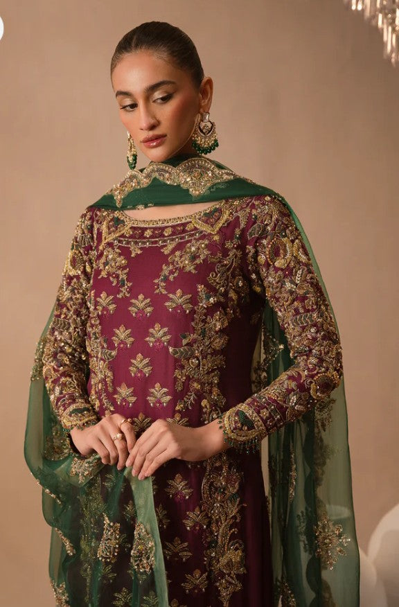 Abeera Usman - Burgundy Dusk