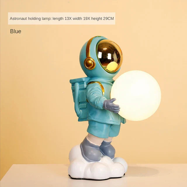 Cartoon Astronaut Desk Lamp