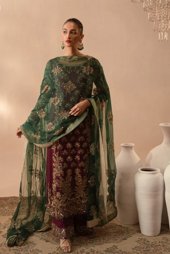 Abeera Usman - Burgundy Dusk