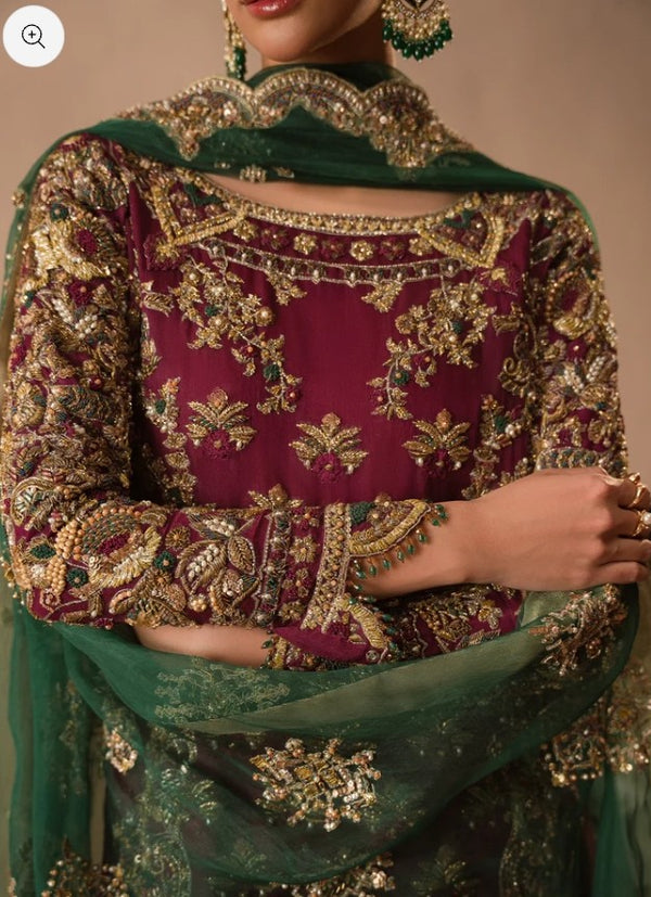 Abeera Usman - Burgundy Dusk