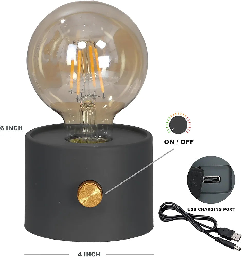 Rechargeable Night Lamp Globe