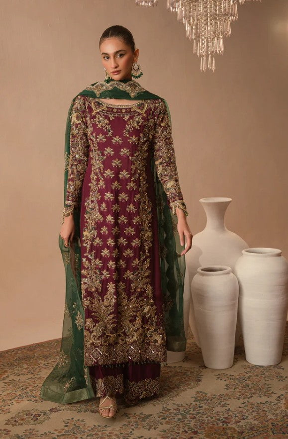 Abeera Usman - Burgundy Dusk